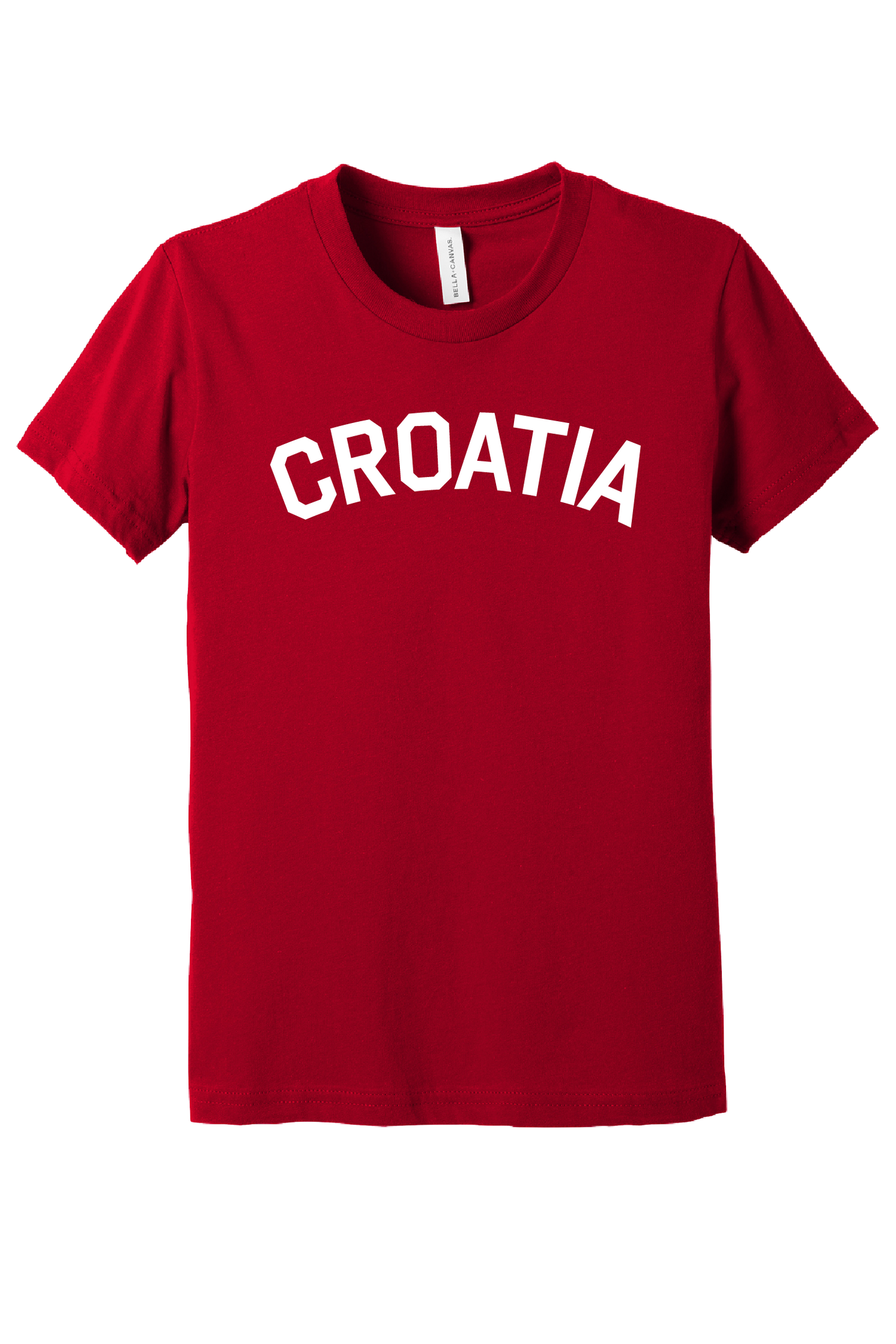 CROATIA YOUTH/TODDLER Short Sleeve T- RED-WHITE