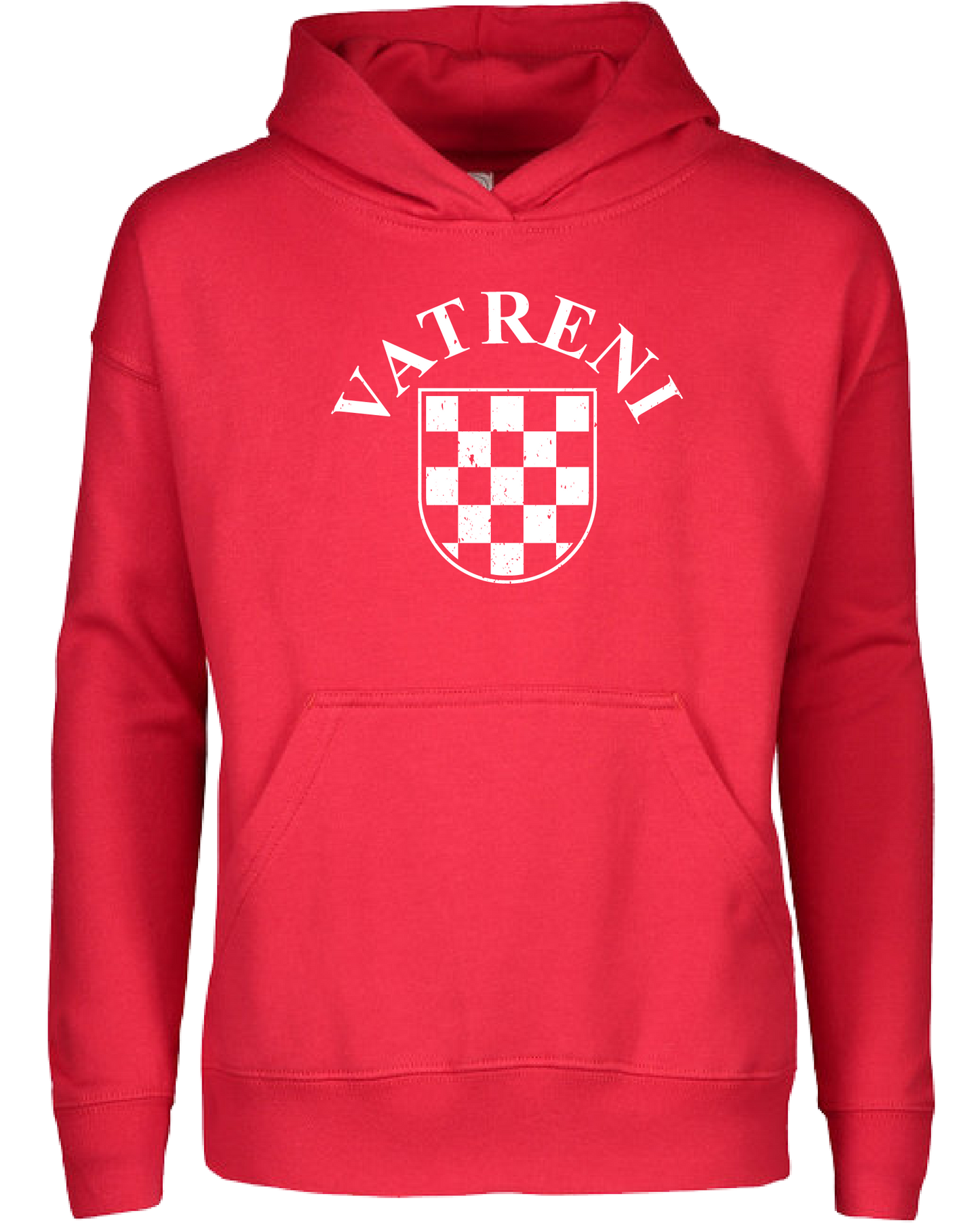 VATRENI YOUTH/TODDLER Pullover Sweatshirt- RED/WHITE