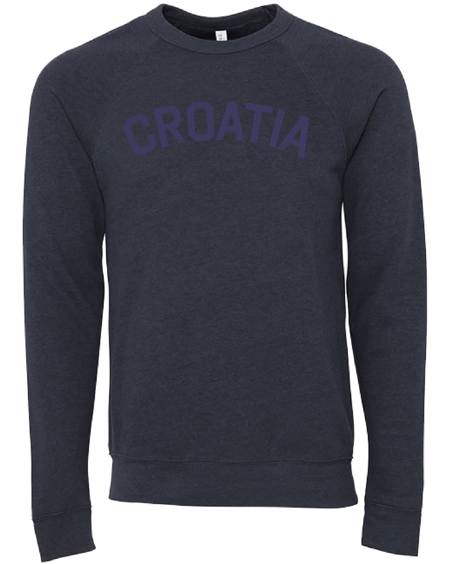 CROATIA Unisex Crewneck Sweatshirt- BLUE-BLUE