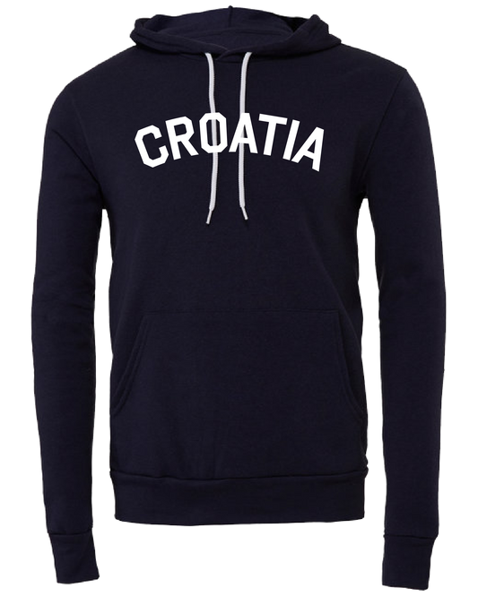 CROATIA YOUTH/TODDLER Pullover Sweatshirt- BLUE-WHITE