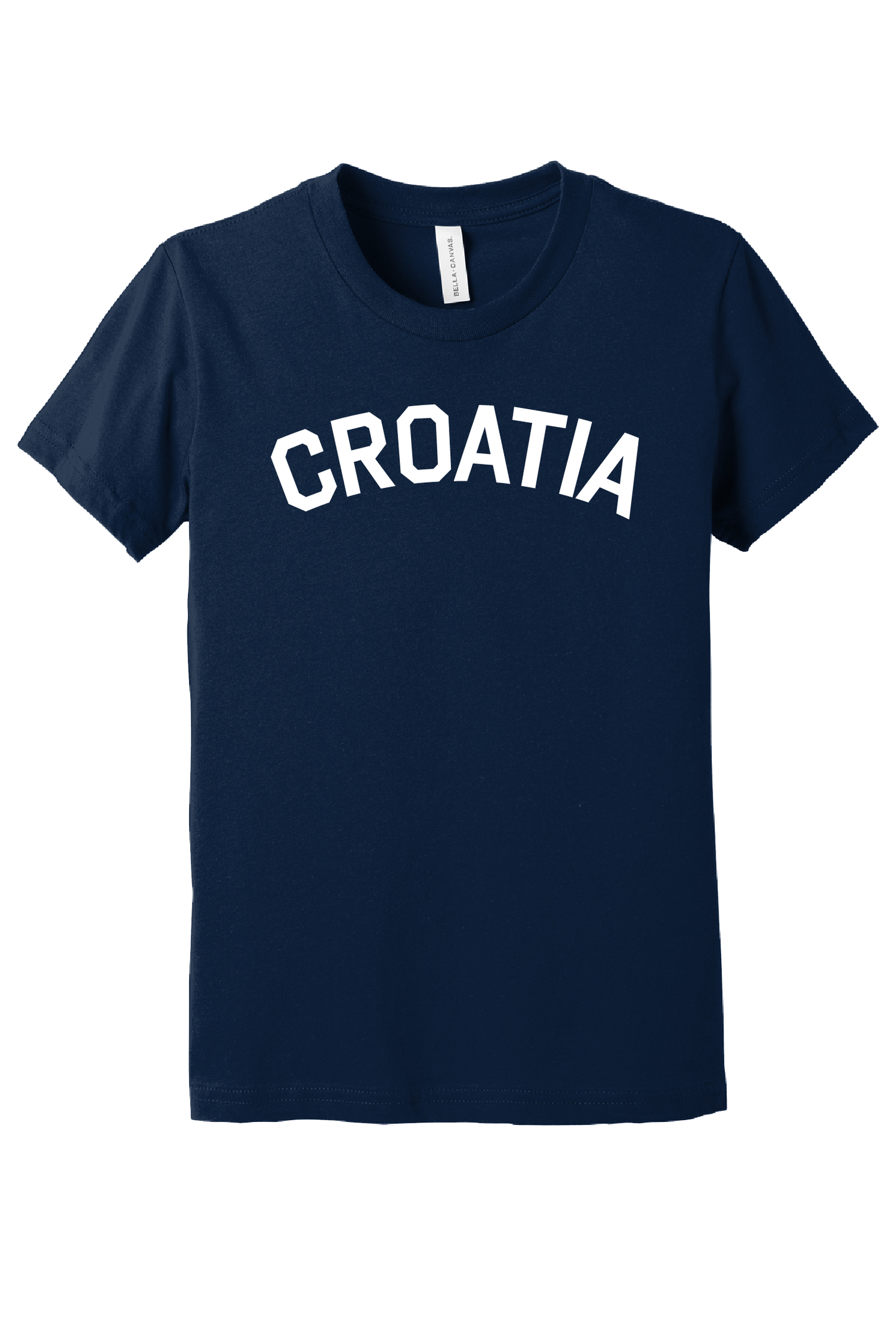 CROATIA YOUTH/TODDLER Short Sleeve T- NAVY-WHITE