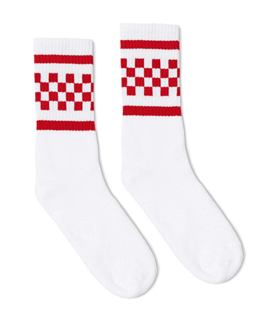 Checkered Athletic Socks